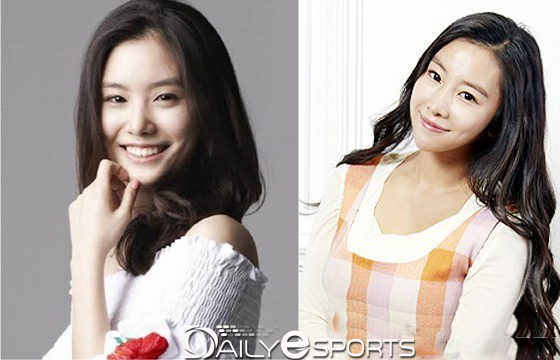 이시언과의 열애설로 화제를 모으고 있는 서지승(왼쪽)과 친언니 서지수.?