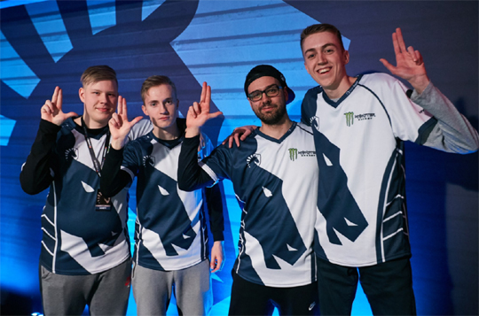 4번의 라운드 우승으로 선두에 나선 리퀴드.(사진=스타래더 SNS 발췌)