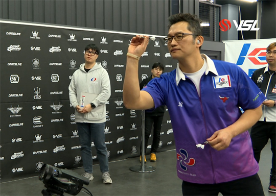 4연속 본선에 오른 여윤석.(사진=VSL 중계 캡처)