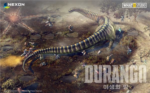 [이슈] 넥슨, '야생의 땅: 듀랑고' 최강 공룡 '아파토사우루스' 추가