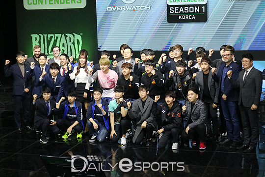 오버워치 컨텐더스 출전 12개 팀, 쇼케이스서 예능감 넘치는 신경전