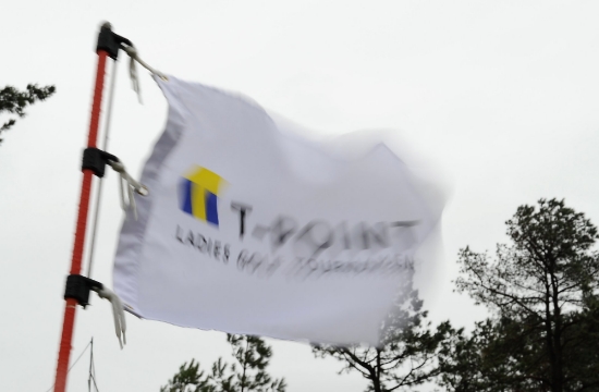 T포인트 레이디스 골프 토너먼트가 강풍으로 36홀 대회로 축소됐다. 사진=JLPGA투어 공식 페이스북