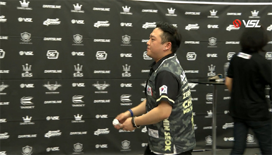 4전 5기 끝에 본선에 오른 최민석.(사진=VSL 중계 캡처)