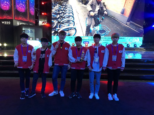 락스 알마다-에이스 게이밍 뭉친 한국팀, WESG 베인글로리 국가 대항전 우승