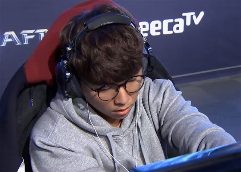 박령우(사진=아프리카TV 생중계 화면 캡처).