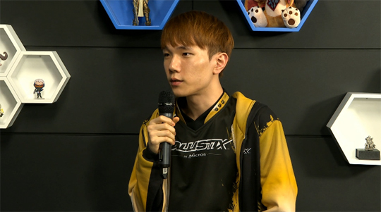 발리스틱스 김현태.(사진=HGC 중계 캡처)