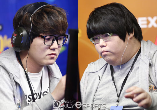 8강 진출에 성공한 이제명(왼쪽)과 김창원.