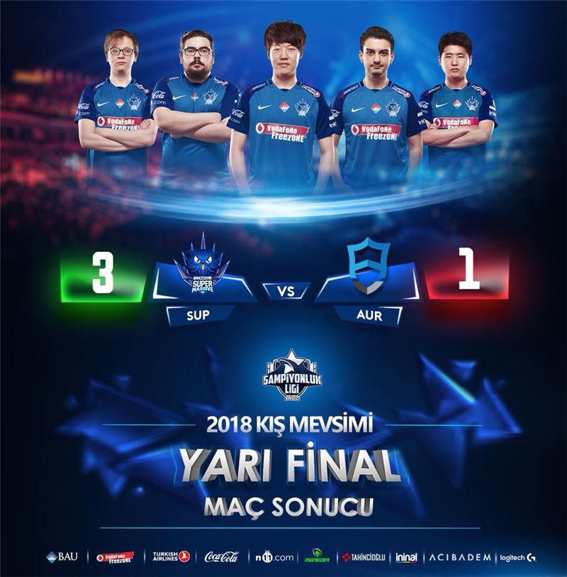 '갱맘'-'눈꽃'의 슈퍼매시브, 오로라 3대1로 꺾고 터키 결승행