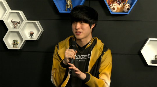 'sCsC' 김승철.(사진=HGC 중계 캡처)