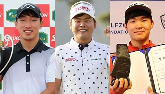 염서현, 정한밀, 정태양(왼쪽부터). 사진=마니아리포트DB