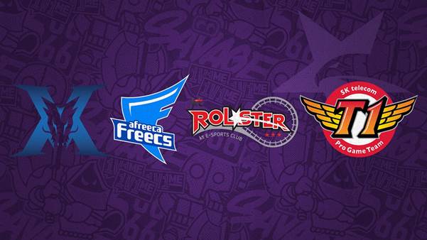 리프트 라이벌즈 2018에 출전하는 한국 대표팀들의 로고.