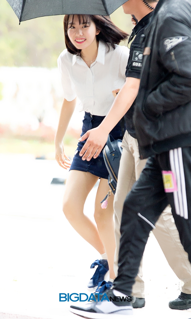 김소혜, '프로듀스 48' 출근길 현장