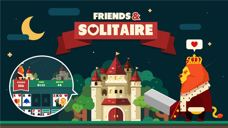 [이슈] 친구와 함께 즐기는 솔리테어, '프렌즈 앤 솔리테어' 페이스북 인스턴트 게임으로 출시