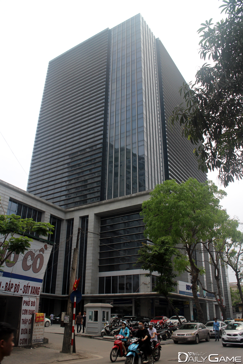 VTC인터컴이 입주한 하노이 VTC 그룹 빌딩. VTC인터컴은 '크로스파이어'의 성공적인 베트남 서비스에 크게 기여했다.