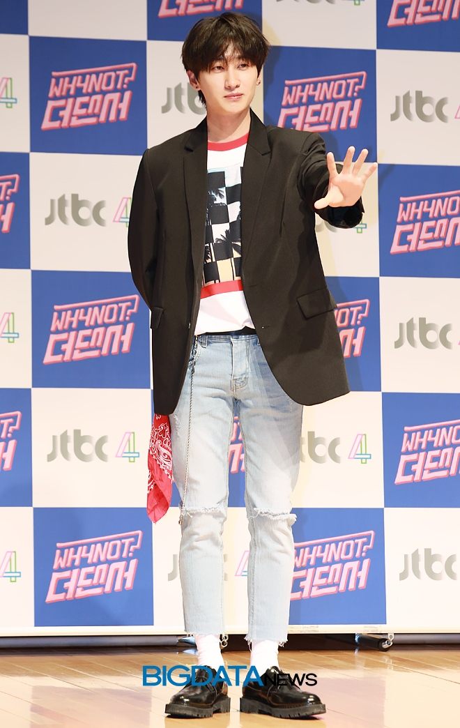 슈퍼주니어 은혁, JTBC4 댄싱버라이어티 프로그램 'WHYNOT-더 댄서' 현장