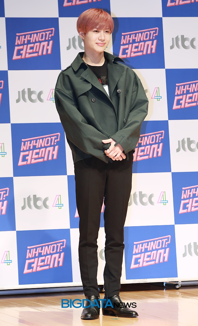 태민, JTBC4 댄싱버라이어티 프로그램 'WHYNOT-더 댄서' 제작발표회 현장