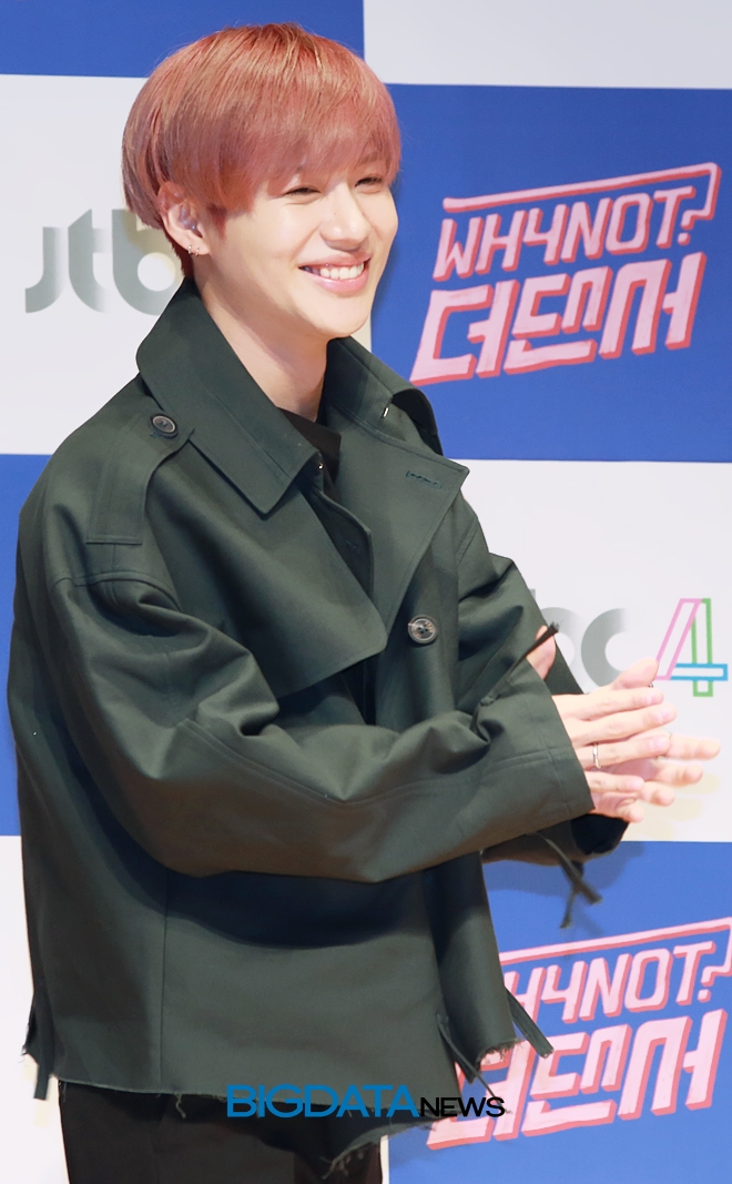 태민, JTBC4 댄싱버라이어티 프로그램 'WHYNOT-더 댄서' 제작발표회 현장