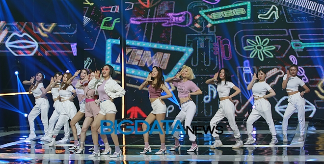 GBB, '쇼 챔피언' 생방송 현장