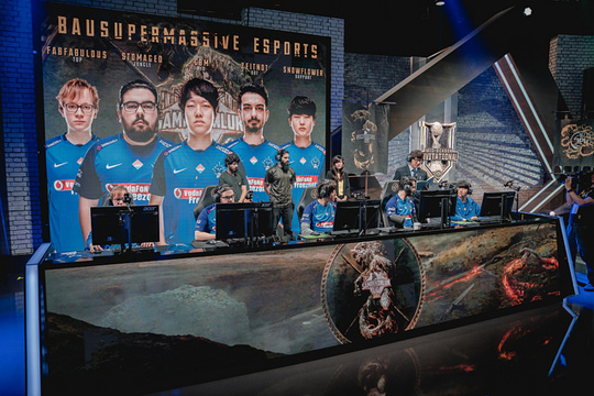 BAU 슈퍼매시브 e스포츠. (사진=라이엇 게임즈 제공)