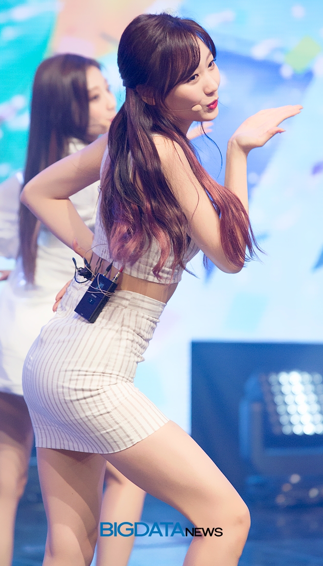 러블리즈 류수정, 심플리케이팝 'Simply K-POP' 현장