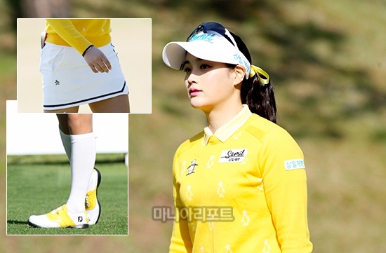 교촌 허니 레이디스 오픈 1라운드에서 박결. 사진=마니아리포트 DB