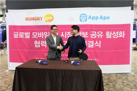 모나와 하일구 전략사업팀장(좌), 풀러 야스히로 미노 CRO(우).