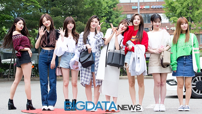 러블리즈, '뮤직뱅크' 출근길 현장