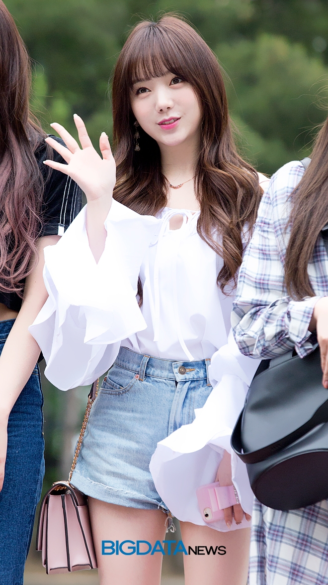 러블리즈 케이, '뮤직뱅크' 출근길 현장