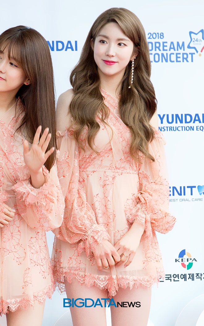 유니티 지엔, '2018 드림콘서트' 레드카펫 및 포토월 현장