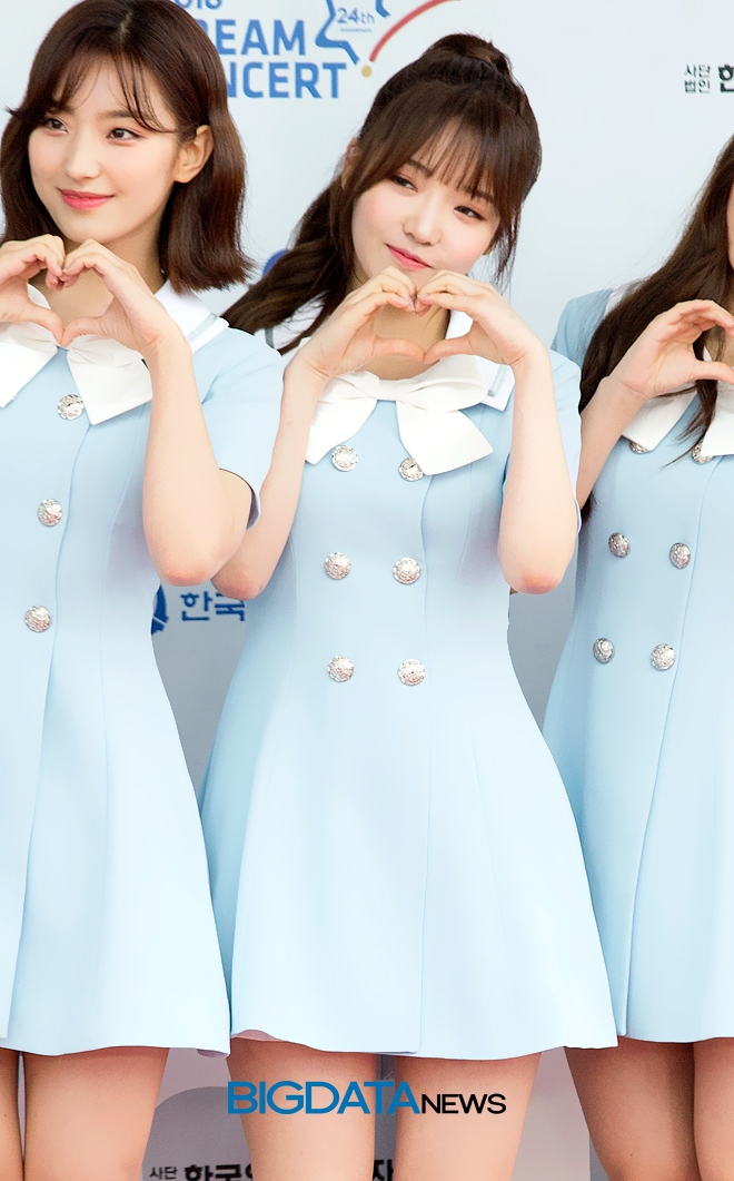 프로미스 나인 노지선, '2018 드림콘서트' 레드카펫 및 포토월 현장