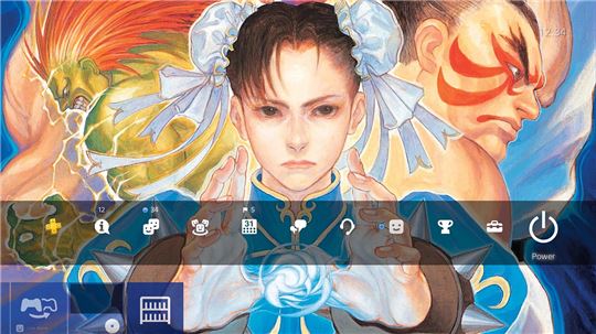 PS4 버전 예판 특전 테마.