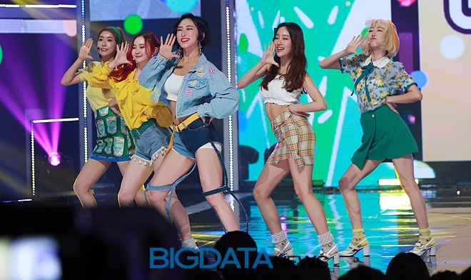 GBB, '쇼 챔피언' 생방송 현장