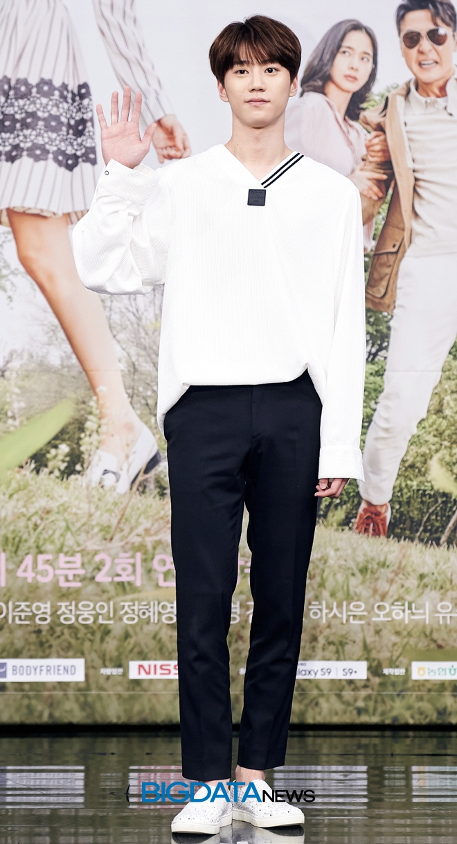 이준영, '이별이 떠났다' 제작발표회 현장