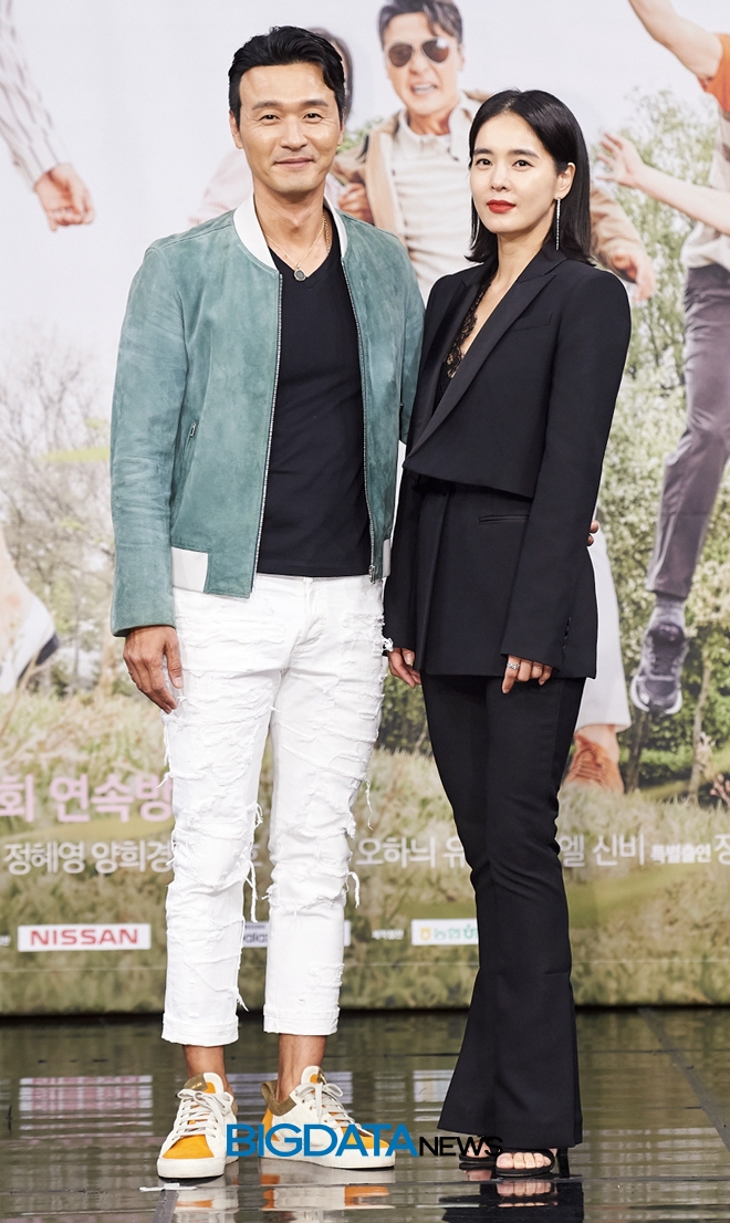 이성재-정혜영, '이별이 떠났다' 제작발표회 현장