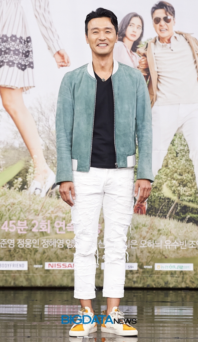 이성재, '이별이 떠났다' 제작발표회 현장