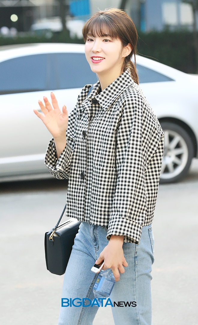 유니티 의진, 뮤직뱅크 출근길 현장