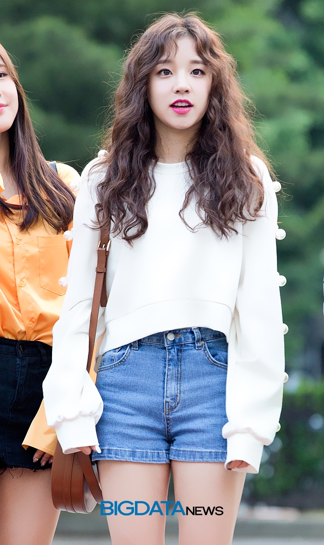 (여자)아이들 우기, 뮤직뱅크 출근길 현장