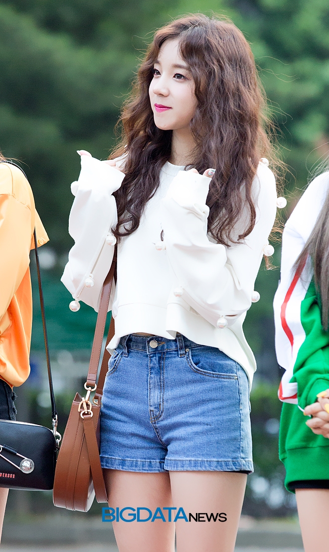 (여자)아이들 우기, 뮤직뱅크 출근길 현장