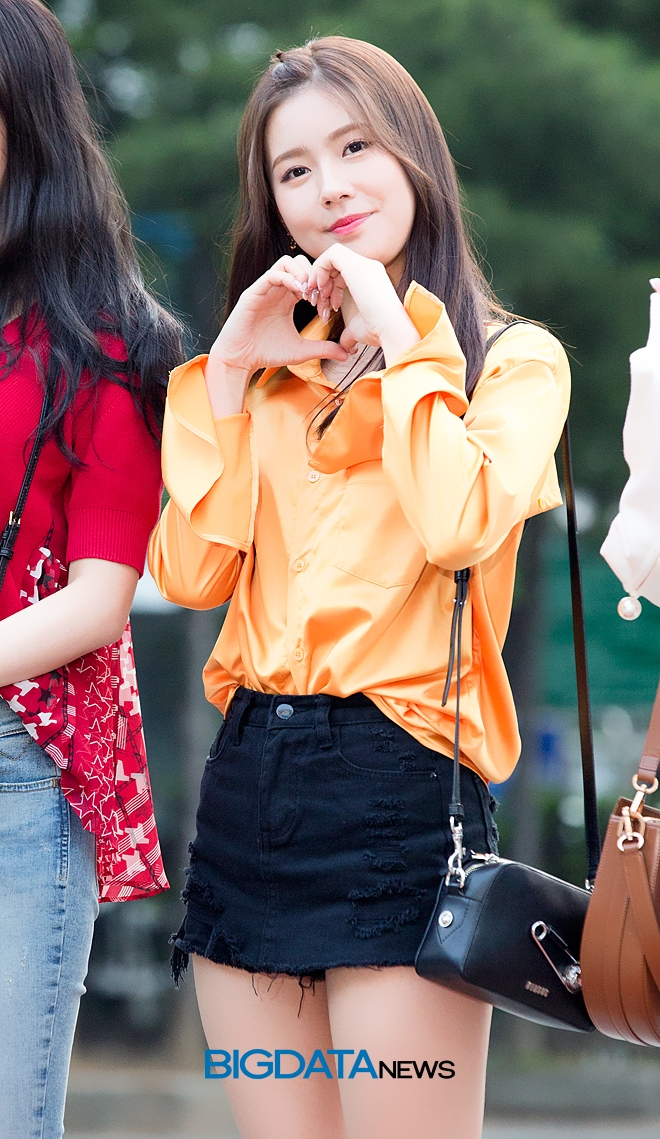 (여자)아이들 미연, 뮤직뱅크 출근길 현장