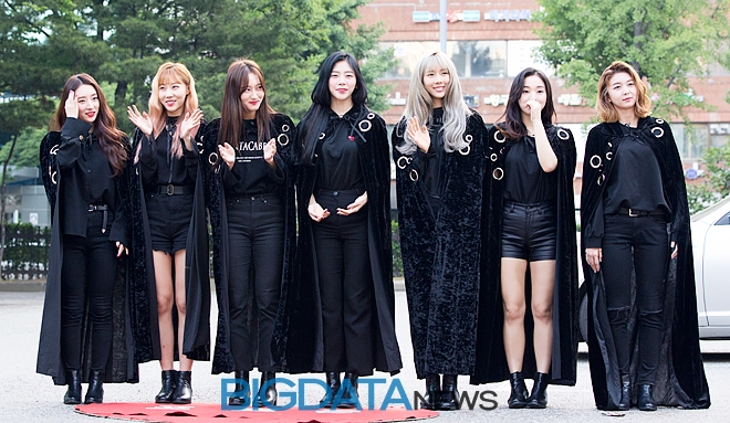 드림캐쳐, 뮤직뱅크 출근길 현장