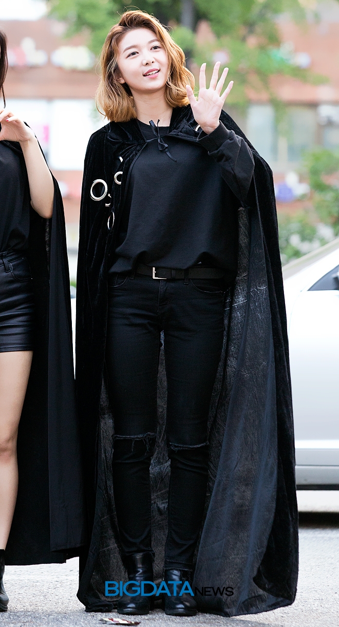 드림캐쳐 다미, 뮤직뱅크 출근길 현장