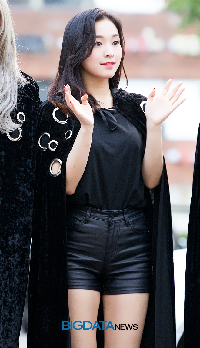 드림캐쳐 가현, 뮤직뱅크 출근길 현장