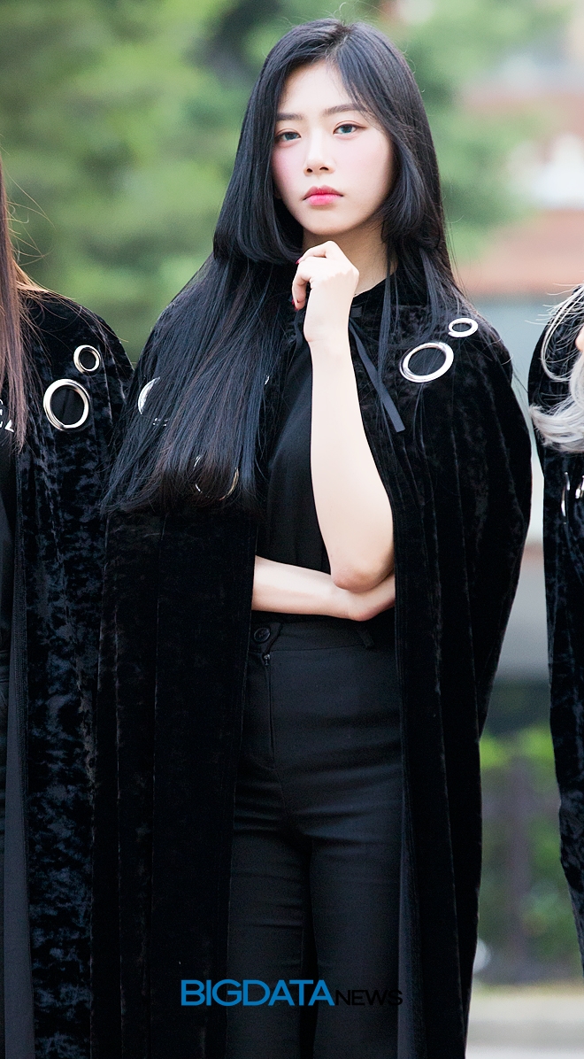 드림캐쳐 지유, 뮤직뱅크 출근길 현장