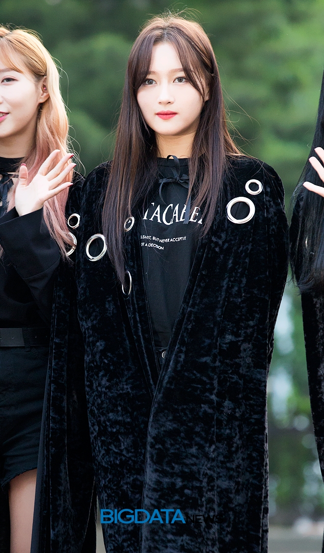 드림캐쳐 시연, 뮤직뱅크 출근길 현장