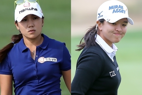 김인경과 김세영. 사진=마니아리포트DB