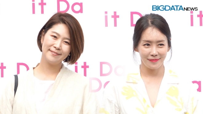 [BIG영상][4K] 김지영-김정은 메이크업 브랜드 '잇다(it Da)' 런칭기념 포토행사