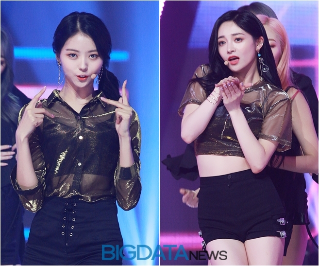 프리스틴V 나영-결경, MBC MUSIC '쇼 챔피언' 생방송 현장