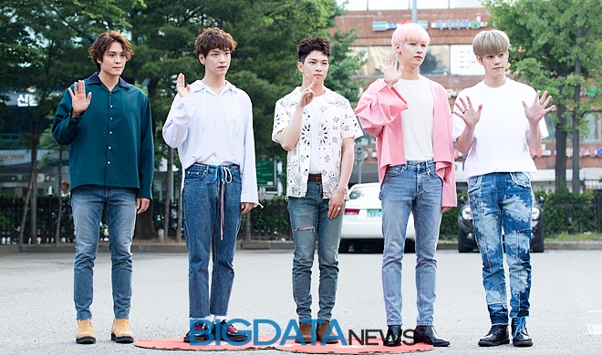 엔플라잉, 뮤직뱅크 출근길 현장