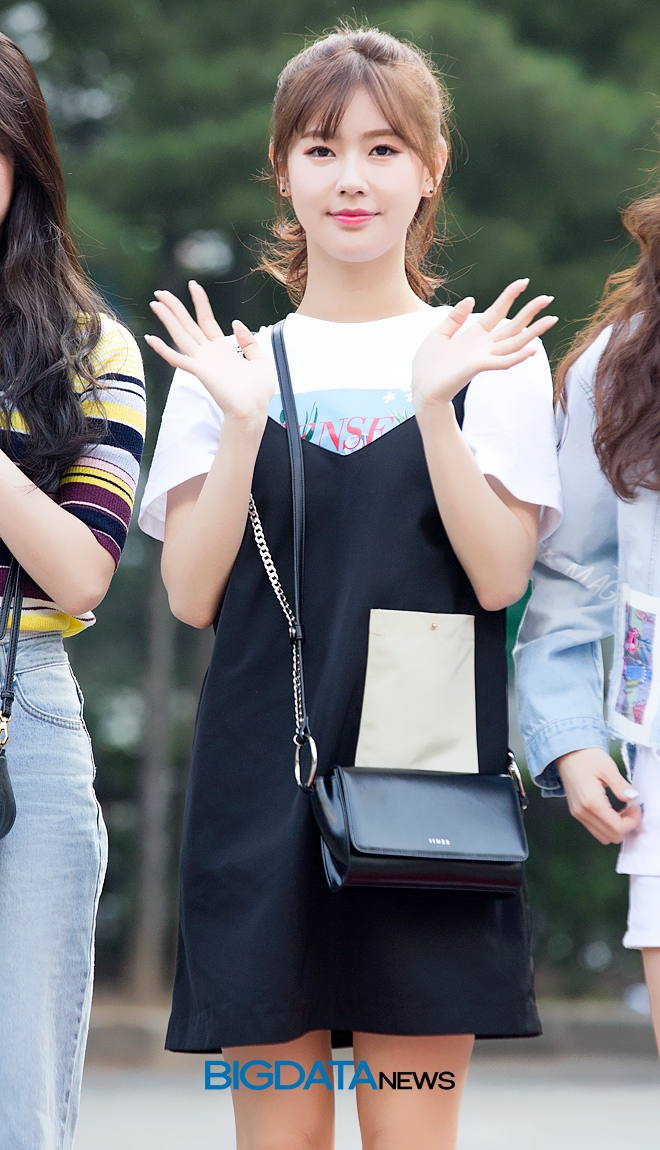 (여자)아이들 미연, 뮤직뱅크 출근길 현장