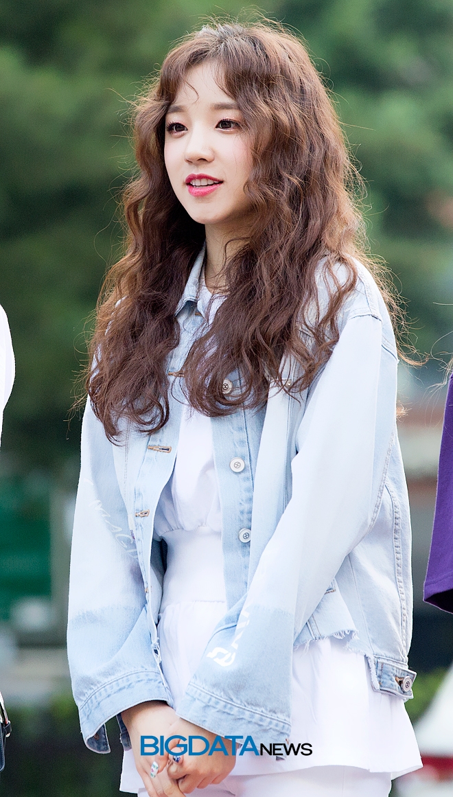 (여자)아이들 우기, 뮤직뱅크 출근길 현장